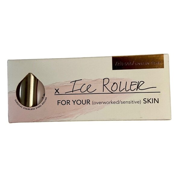 Kit.Sch Ice‎ Roller For Your Skin Stainless Steel New In Sealed Box - Picture 1 of 8